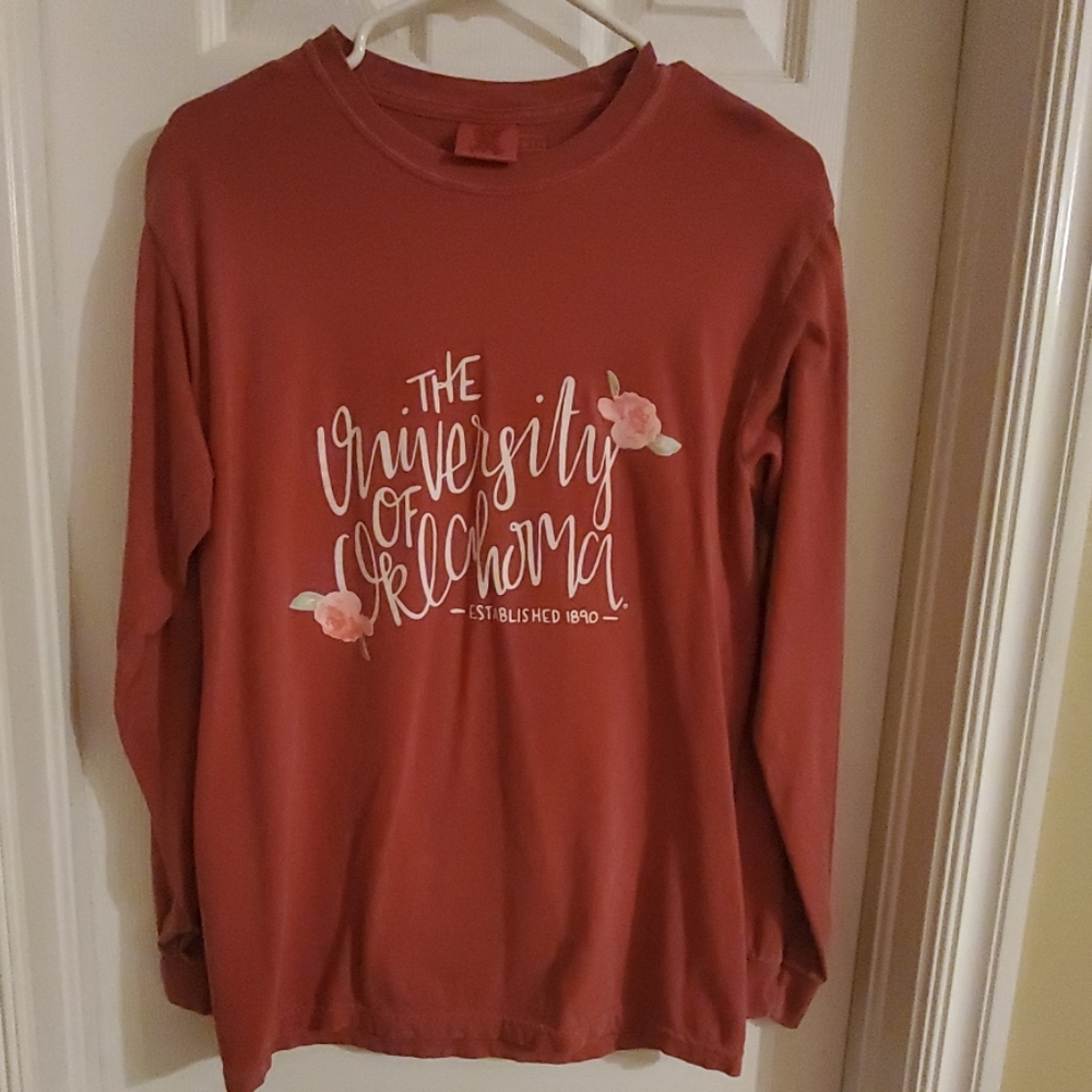 OU long sleeved tee